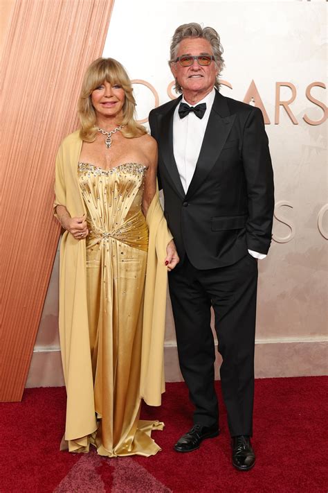 Goldie Hawn and Kurt Russell bring classic Hollywood glam to the 2025