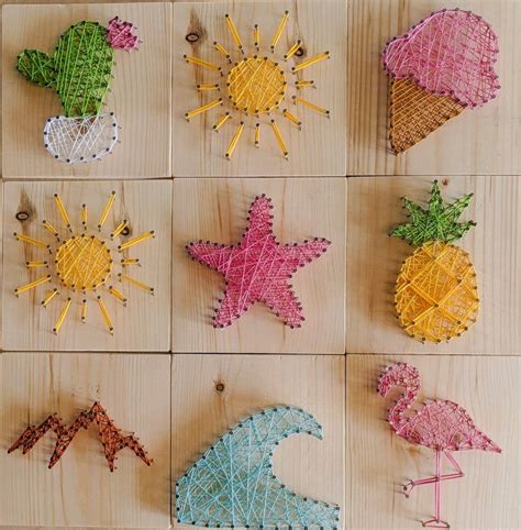 mini string art set   diy kit etsy artofit