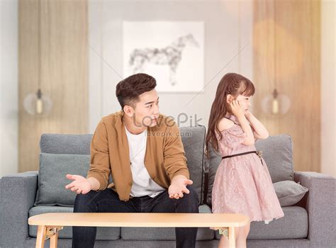 A disobedient child creative image_picture free download 501197756 ...