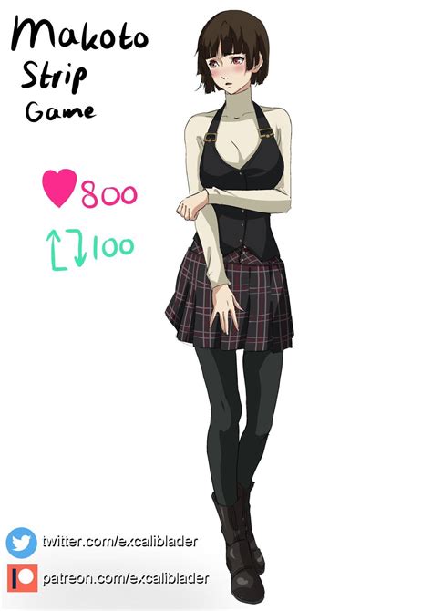 Makoto Niijima Strip Game : r/enf_comics