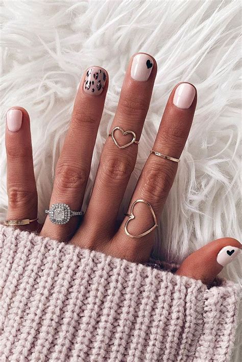 Маникюр на День Святого Валентина - 30 лучших фото | Leopard nails ...