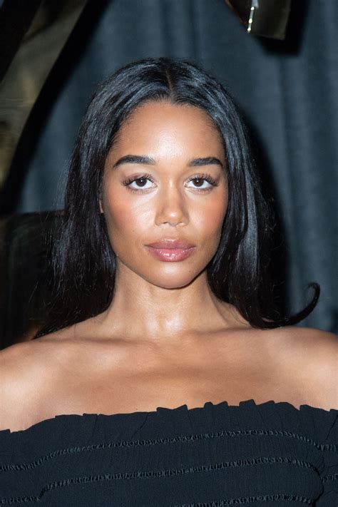 Laura Harrier Sizzles at Saint Laurent SS25 PFW • CelebMafia