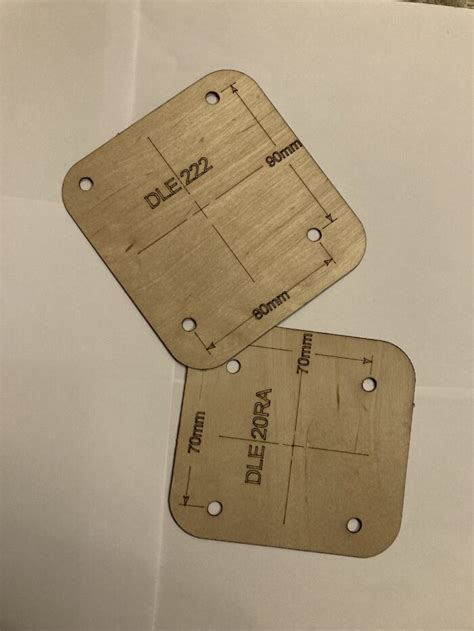 DLE Mounting Templates - Flightplan Models