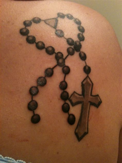 Rosary tattoo | Ink tattoo, Tattoos, Rosary tattoo