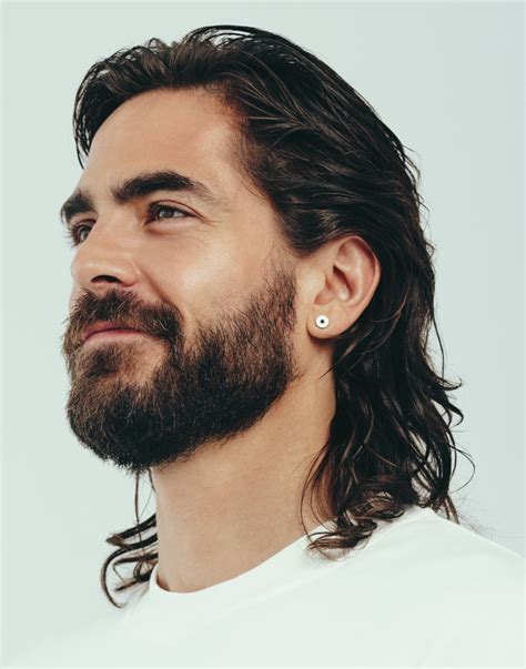 mullet haircuts  men modern classic styles