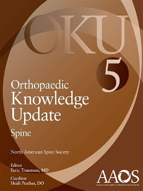 OKU 5 Orthopaedic Knowledge Update Spine | PDF | Vertebra | Vertebral ...