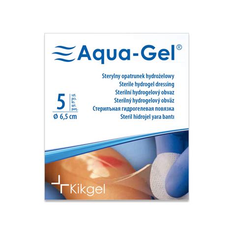 Aqua-Gel - KIKGEL | Opatrunki hydrożelowe do leczenia oparzeń i ran