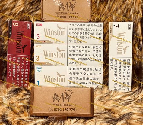 Thuốc Lá Winston Caster 1 3 5 7 8 (Xách Tay Nhật) - Thuoclangoaicaocap ...