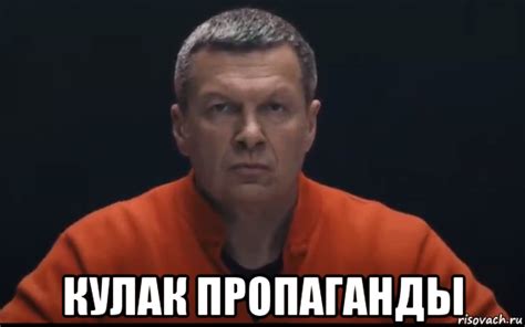 кулак пропаганды, Мем Соловьев - Рисовач .Ру
