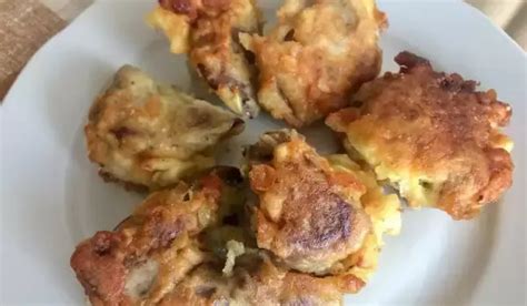 Панирани пилешки дробчета за мезе | Receita