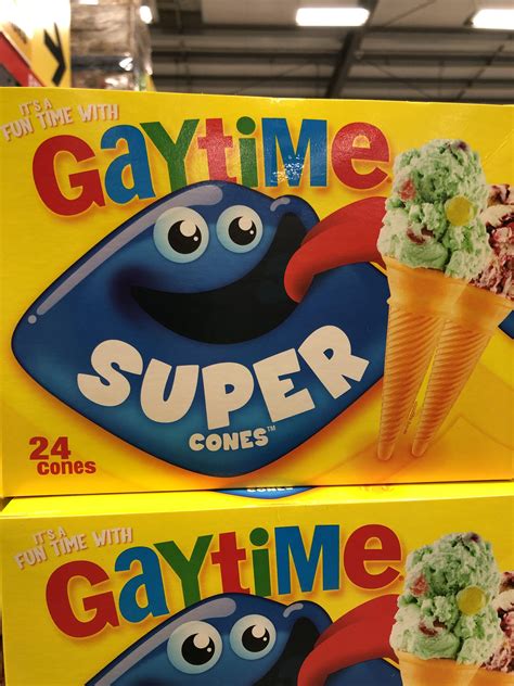 MMM GAy time ice cream : r/CrappyDesign