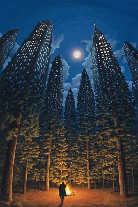 Optical Illusion Paintings by Artist Robert Gonsalves #ArtTuesday « Adafruit Industries – Makers ...