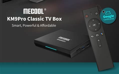 Mecool KM9 Pro - Akciós TV-Box Android 9.0 Pie operációs rendszerrel ...