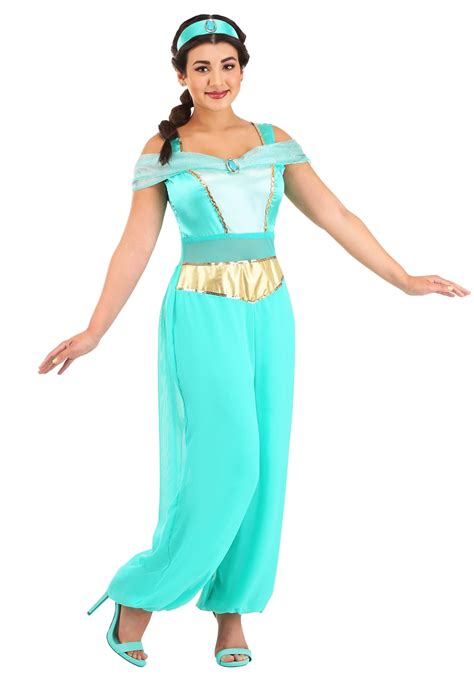 Disney Aladdin Jasmine Deluxe Women's Costume - Walmart.com