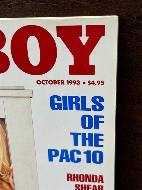 Playboy Magazine - October 1993 Centerfold Playmate Jenny McCarthy