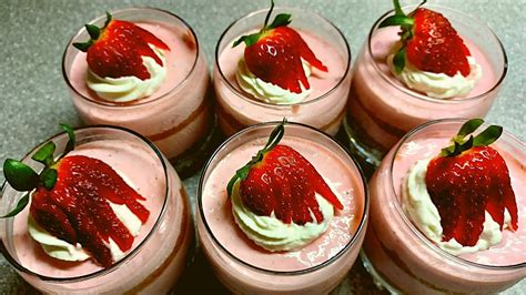 Йогуртовый десерт с клубникой 🍓🍓🍓 / Греческая кухня / Просто и вкусно 😋 ...