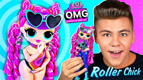 ДИСКО ЧИКА! Roller Chick LOL Surprise O.M.G 3 серия! Disco Sk8er Обзор ...