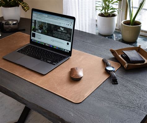 Hand Made Leather Desk Pad at Linda Recinos blog