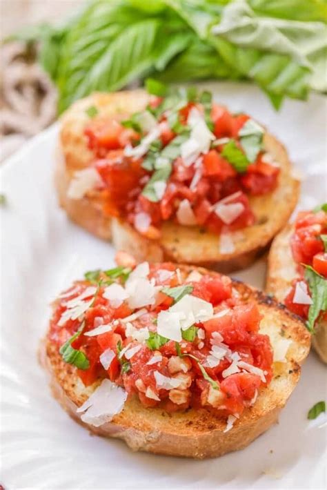 Easy Bruschetta Recipe {Just 5 Ingredients!} | Lil' Luna