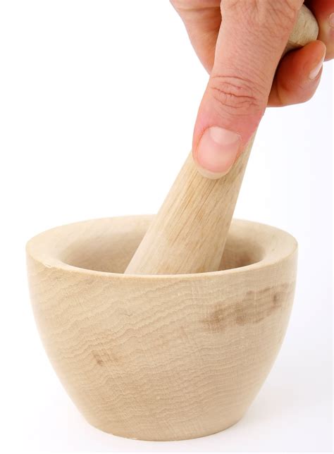 brown wooden mortar and pestle free image | Peakpx