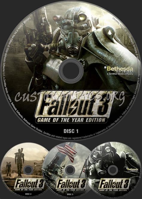 Fallout 3 - Game Of The Year Edition (GOTY) dvd label - DVD Covers ...