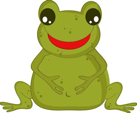Happy frog cartoon character. 24864684 Vector Art at Vecteezy