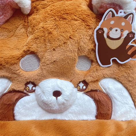 Red Panda Backpack - Cute Plush Bag | Red Panda Bag – Big Squishies