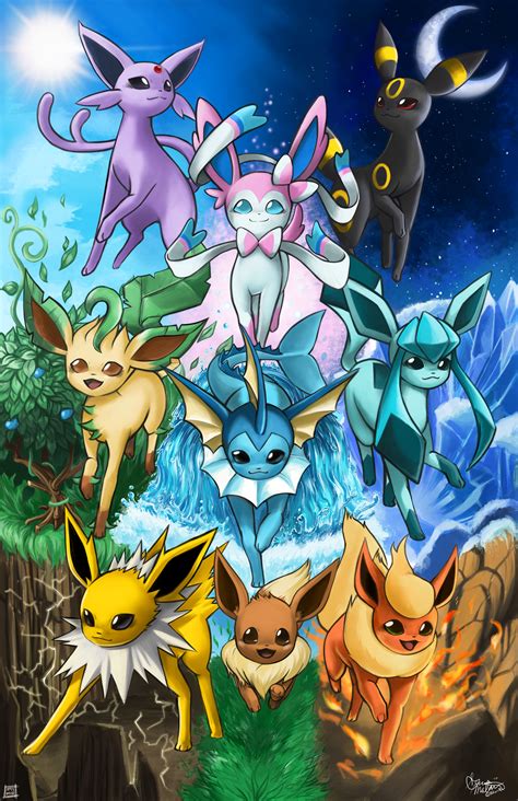 ArtStation - Eeveelutions