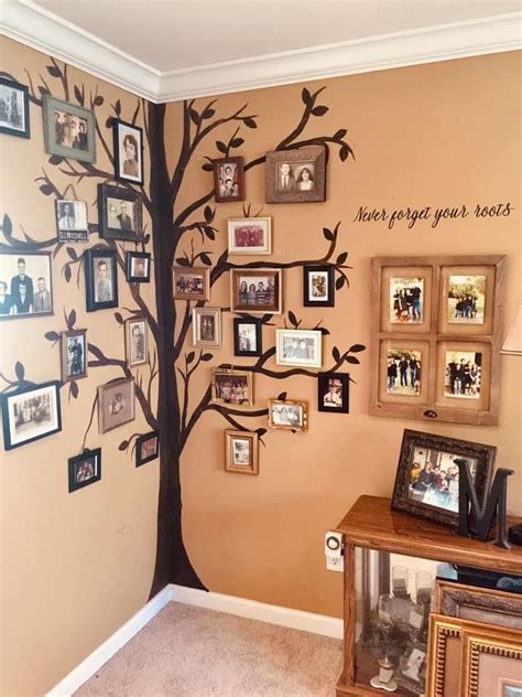 Family Tree Wall | Family tree wall decor, Family wall decor, Family ...