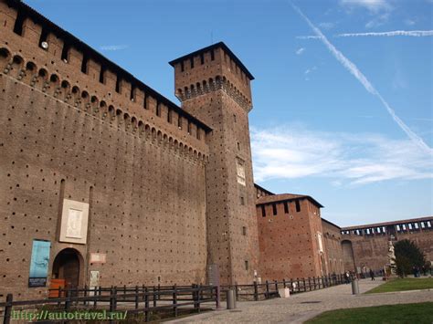 Замок Сфорца (крепость Сфорцеско)/ Castello Sforzesco (Милан/Milano ...