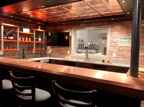 North Ann Arbor Basement Remodel: Home Brewpub - Transitional ...