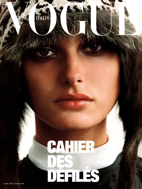 COVER: VOGUE ITALIA FW 1998 RUNWAY DOSSIER
