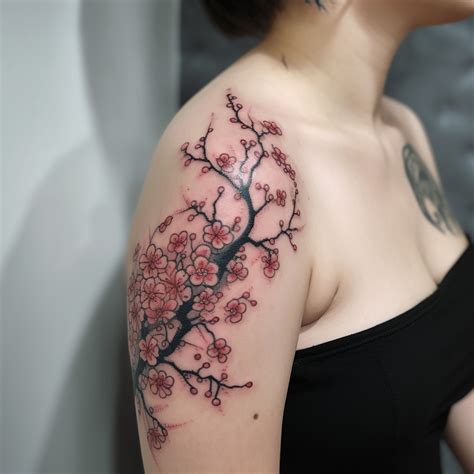 57 Japanese Cherry Blossom Tattoo Ideas - TattooClue.com