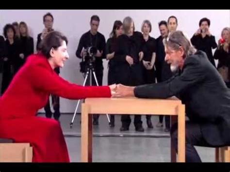 Marina Abramovic and Ulay started an intense love story in the 70s ...