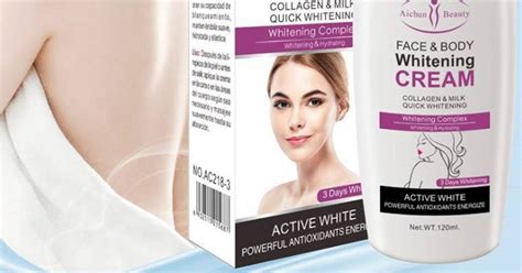 Aichun beauty face and body whitening cream