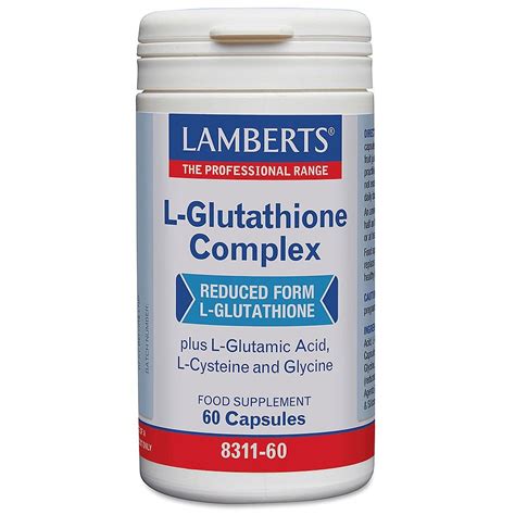 Lamberts L-Glutathione Complex 60 caps - Γλουταθειόνη - Vita4you