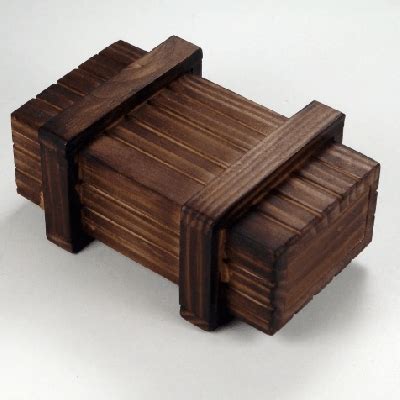 Wood box puzzle solution