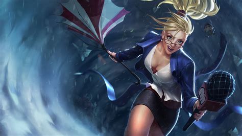 Forecast Janna LoL Splash Art League of Legends league of legends