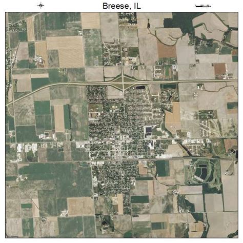 Aerial Photography Map of Breese, IL Illinois