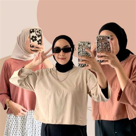jual cheron  kaos polos wanita fit xl baju atasan oblong cewek