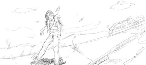 A Windy Day Sketch by Drweirdenstien on DeviantArt