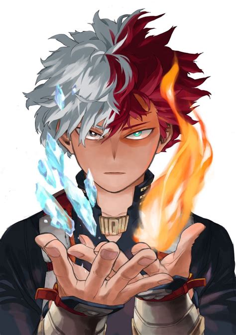 Shoto Todoroki in Jump GIGA : r/BokuNoHeroAcademia