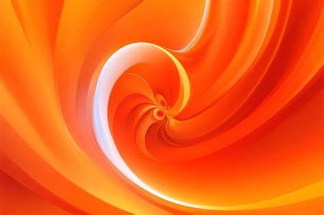 Premium Photo | Orange motions abstract background