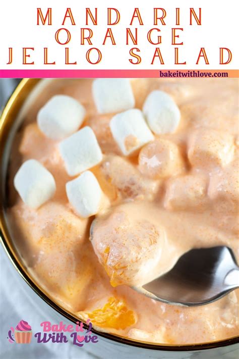 Mandarin Orange Jello Salad (with Cool Whip & Marshmallows)