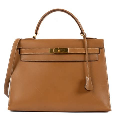 Hermès Kelly 32 Natural Sable Chamonix Labellov Buy and Sell Authentic ...