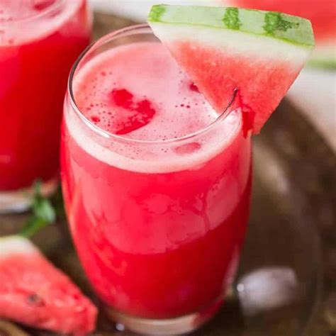 Refreshing Watermelon Juice (with health benefits) - Curry Trail