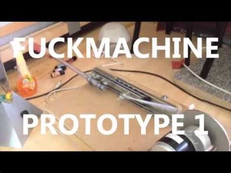 FUCKMACHINE Prototype 1 - YouTube