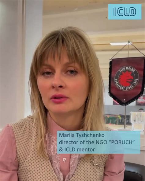 ”Each of us should do what we can to save lives right now” says Mariia ...