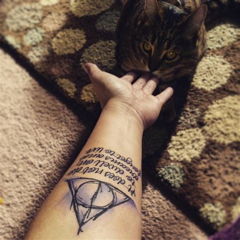 Deathly Hallows Tattoo explained – 100+ Deathly Hallows Tattoo Designs ...