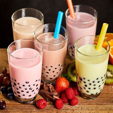 boba tea flavors tastylicious